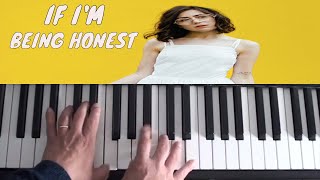 dodie  If Im Being Honest Piano Tutorial [upl. by Atlee]