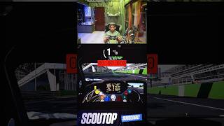 WHAT A CRAZY SETUP 😱😱  scout racing shorts [upl. by Akeenahs]