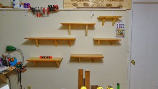 Easy DIY Shelf Brackets From Scrap Wood [upl. by Schrader]