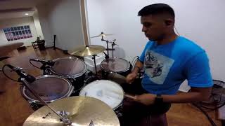 Libre  Miel San Marcos  Pentecostes  Drum Cover [upl. by Aidua]