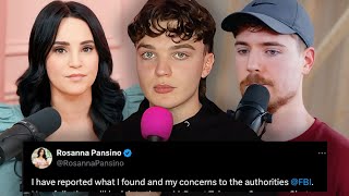 rosanna pansino reports mrbeast to the FBI [upl. by Asiilanna]