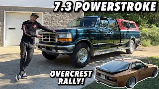 73 POWERSTROKE Fuel Leak Issue PLUS OVERCREST RALLY RECAP [upl. by Ariec]