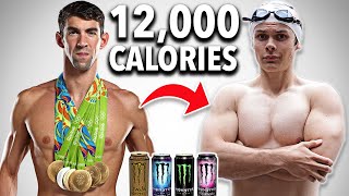 I Tried Michael Phelps Olympic Diet amp Training Routine  12000 CALORIES [upl. by Langham121]