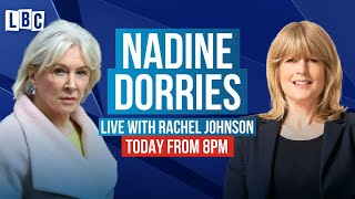 Nadine Dorries LBC exclusive phonein  Watch again [upl. by Riada]