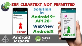 webpage not available android webview netERRCLEARTEXTNOTPERMITTED  webview [upl. by Amby]