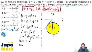 Prova EFOMM Resolvida2015  2016  Matemática  Questão 09 [upl. by Crain]