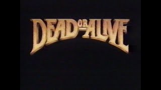 The Tracker AKA Dead Or Alive 1988 VHS Trailer [upl. by Gladys846]