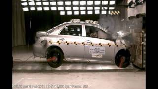 2011 Toyota Corolla NHTSA Frontal Impact Testing Equipment Failure [upl. by Scurlock127]