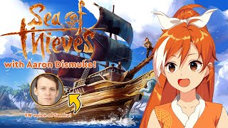 【Sea of Thieves】Sailing a NEW WORLD w Senkus VA from DR STONE  Aaron Dismuke  CrunchyrollHime [upl. by Nodnahs525]