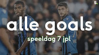 Bekijk alle goals van speeldag 7 in de Jupiler Pro League [upl. by Nnaul]