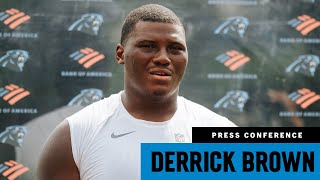 Derrick Brown talks about the differences in the defensive line year over year [upl. by Adnirim646]