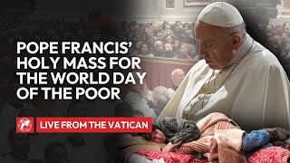 LIVE from the Vatican  Pope Francis Holy Mass for the World Day of the Poor  November 17th 2024 [upl. by Lyssa872]