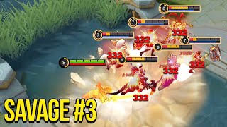 TOP 20 BEST MOBILE LEGENDS SAVAGES OF 2024 3 [upl. by Fulks]