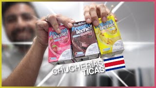 PROBANDO CHUCHERÍAS TÍPICAS DE COSTA RICA 🇨🇷  COMIDA  VLOG [upl. by Segalman]