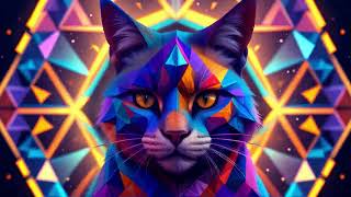 Kaleidoscope Patterns and the Feline Gaze  Rock [upl. by Ahsenal]