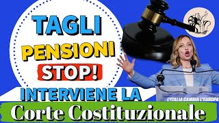 🔴 ULTIMORA PENSIONI❗️TAGLI RIVALUTAZIONI FINALMENTE INTERVIENE LA CORTE❗️ RIMBORSI PER TUTTI❓ 🤷‍♂️ [upl. by Ecnal]