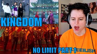 KINGDOM quotNO LIMITquot Performances Reaction Part 1 ft MAYFLY amp ITS ONE ⎮ Swiss Dancer Reacts [upl. by Namas]