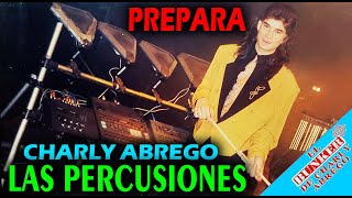 Charly Abrego prepara el set de las percusiones que usaba con Los Temerarios y se pone a practicar [upl. by Switzer354]