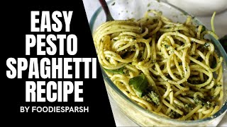 PESTO SPAGHETTI RECIPE [upl. by Persian]