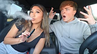 VAPE PRANK ON MY BOYFRIEND [upl. by Susette561]