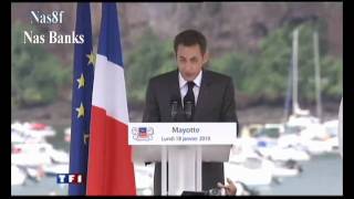 Voeux de Sarkozy à Mayottempg [upl. by Resiak361]