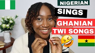 🇳🇬 NIGERIAN SINGS GHANIAN 🇬🇭 SONGS IN TWI  NIGERIAN IN GHANA 🇬🇭 2024  GHANA VLOG 2024 [upl. by Dahaf133]