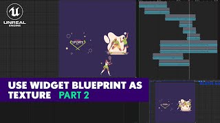 How to animate a Widget Blueprint  Unreal Engine Tutorial  Part 2 [upl. by Nwahsal]