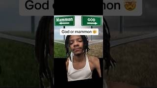 God or mammon 🤯 bible shorts supernatural jesus god christianity [upl. by Ladd]