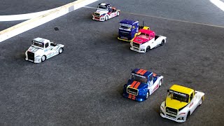 New Track Tamiya MAN Truck and Buggyra Fat Fox RC Trucks Racing  Netcruzer RC [upl. by Bryn]