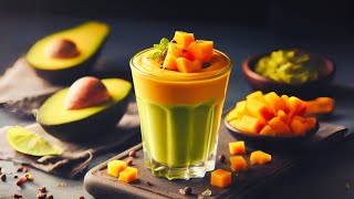 Delicious Avocado Mango Smoothie Recipe That Everyone Should Try [upl. by Lahsram142]