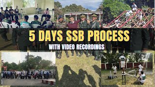 5 Days SSB process with Full explanation 2024 NDA CDSAFCAT [upl. by Cull]