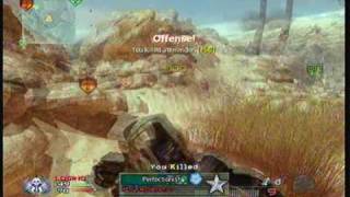 Modern Warfare 2 51 kill streak w nuke [upl. by Modie]