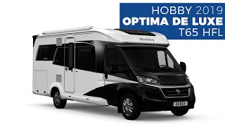 Kamper Hobby Optima De Luxe T65 HFL 2019  widok 360° [upl. by Shay567]