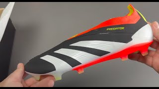 Adidas Predator Laceless Elite FG Boots 🌸 [upl. by Eidde]