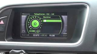 Audi Q5 Bluetooth Phone installation by audiretrofitcom [upl. by Yzmar576]