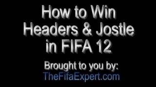 How to Win Headers amp Jostle in FIFA 12 [upl. by Kola939]