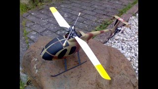 RC Heli  Nine Eagles  Kestrel 500SX  Fabio  Part 4 [upl. by Kcorb690]