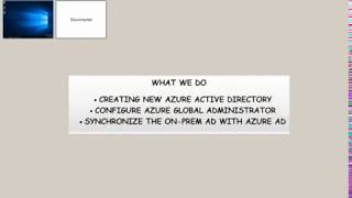 Steps to migrate users from on premises Active Directory to Azure AD [upl. by Kowal647]