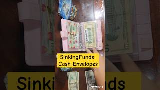 Cash Stuffing Cash Envelopes Sinking Funds money budgeting shortsfeed shorts shortsviral money [upl. by Pfeffer]