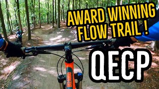 Riding QECPs Award Winning Blue Flow Trail  Queen Elizabeth Country Park [upl. by Enitram]