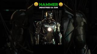 Hammer Industries ka gun shorts marvel tonystark facts marvelstudios gundam mcu ironman [upl. by Rabi]