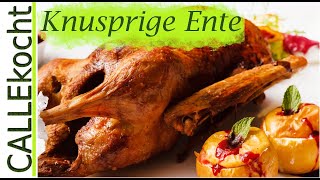 Knusprige Barbarie Ente lecker im Ofen zubereiten und braten  Rezept [upl. by Otho628]