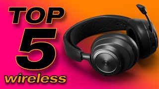 Top 5 Wireless Gaming Headsets Currently [upl. by Sirrad]