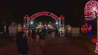 Lafreniere Park opens up magical light display for holiday season [upl. by Arin566]