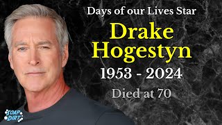 Days of our Lives Tragedy Drake Hogestyn Dies  John Black Actor Dead at 70 daysofourlives dool [upl. by Hnilym]