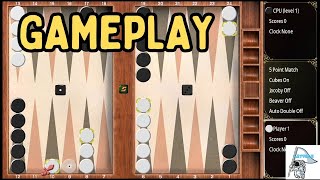 Backgammon Pro  Nintendo Switch gameplay No Commentary NonSteam [upl. by Nauwtna]