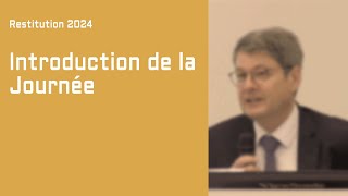 Introduction de la Journée — Restitutions Ateliers de Giens 2024 [upl. by Rehtul]