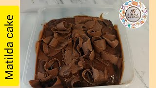 Matilda cake  chocolate cake  easy chocolate cake recipe simplywardah youtube [upl. by Coussoule]