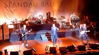 Spandau Ballet  Gold live  The Warfield SF  January 23 2015 [upl. by Nylime]