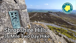 Exploring the Shropshire Hills 36 Mile Two Day Hike [upl. by Kella500]